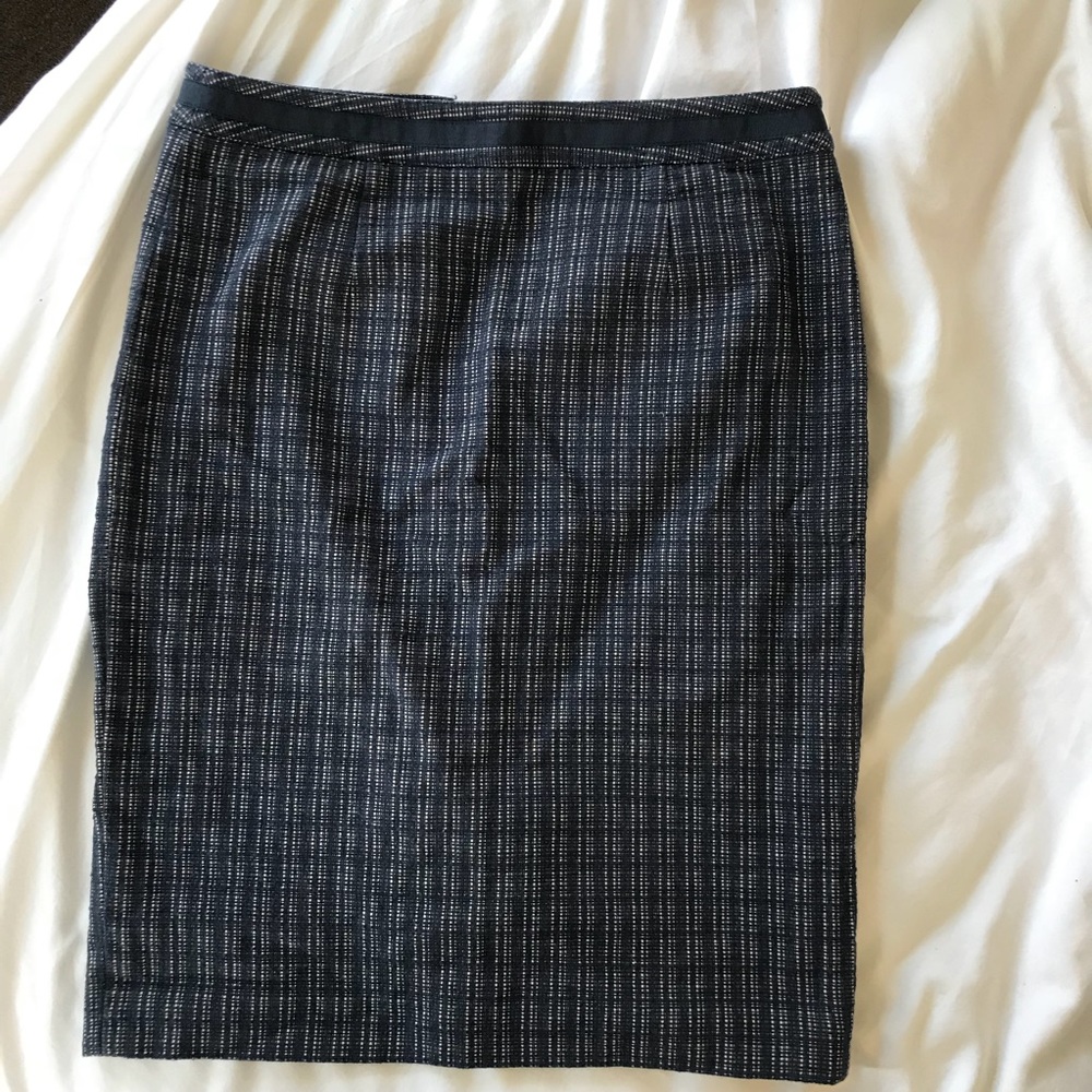 Boden modern pencil skirt - blue